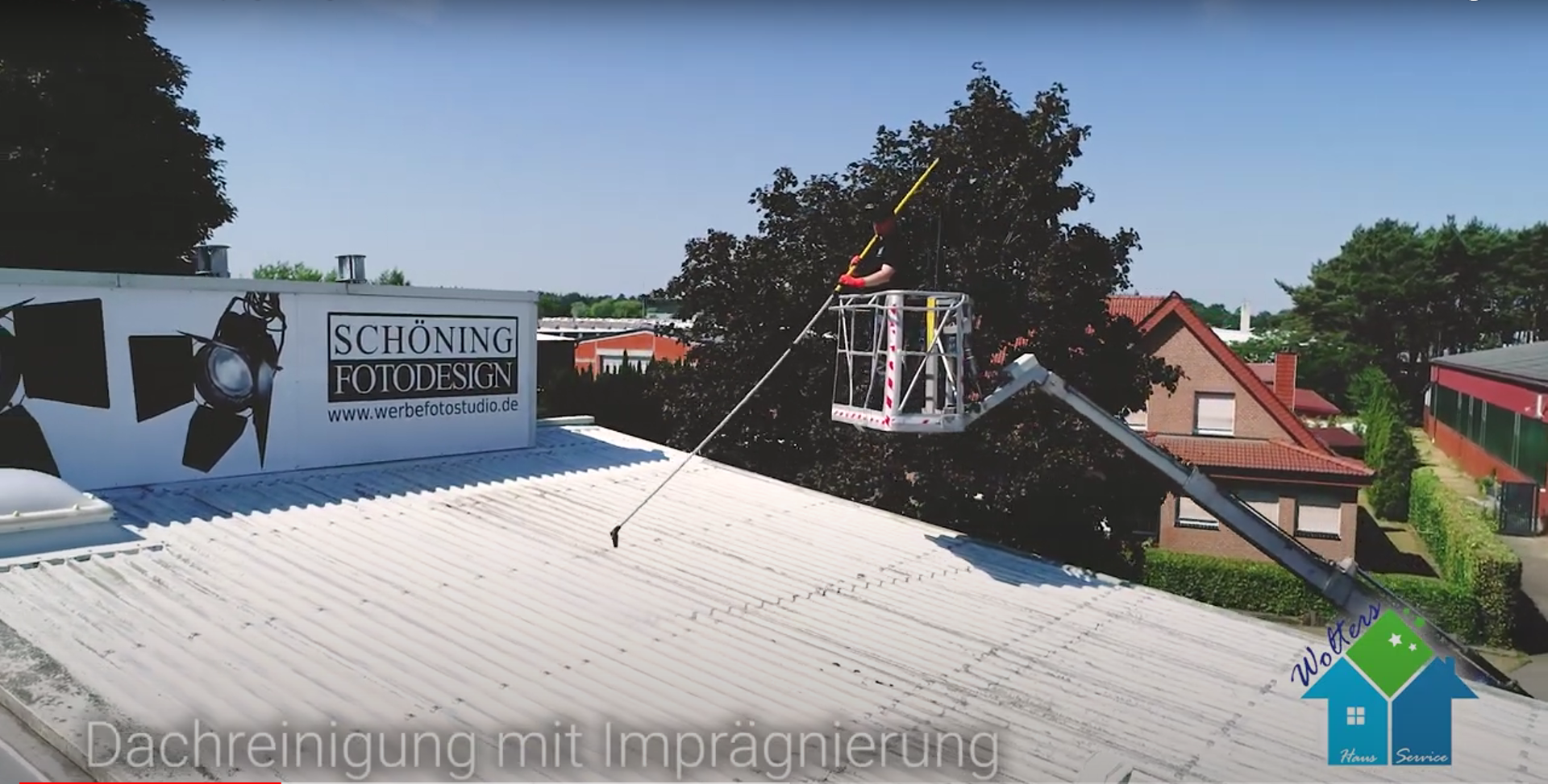 Christian Wolters bei der Arbeit.